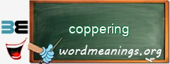 WordMeaning blackboard for coppering